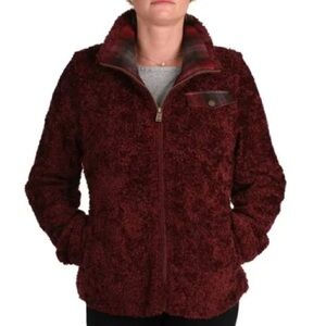 Pendleton Deep Red Teddy Jacket